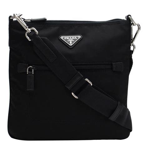 black prada nylon crossbody bag|Prada crossbody bag nylon sale.